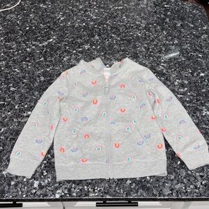 Cat & Jack Gray Jacket with Colorful Accents